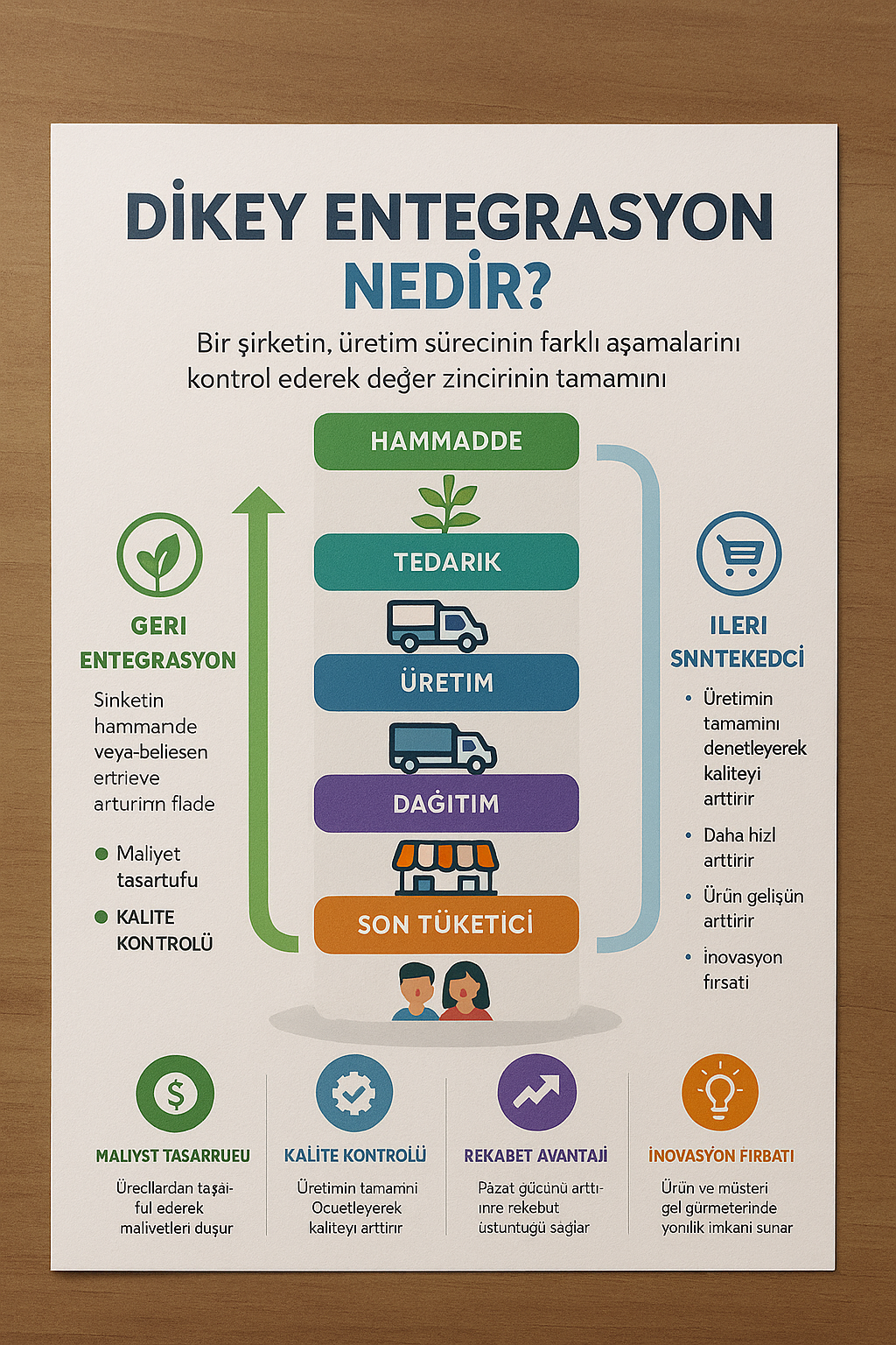 Dikey Entegrasyon ( Dikte Entegrasyon ) Nedir ?