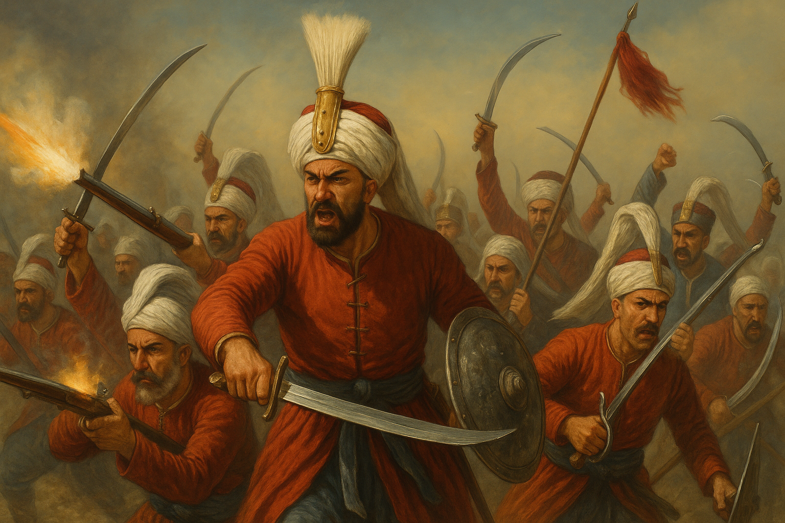 Yeniçeri (Eski Asker ) Padişah 2. Mahmut Ayaklanması